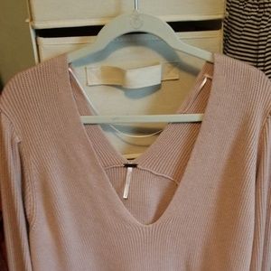 Free people unique sleeve sweater